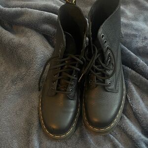 Dr. Martens Black Combat Boots